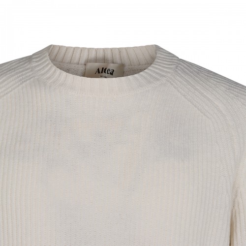 CREAM WOOL KNITWEAR