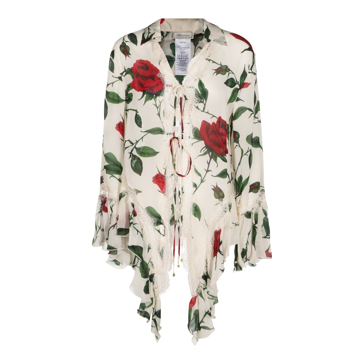 AMBER LIGHT AND LIPSTICK VISCOSE SHIRT