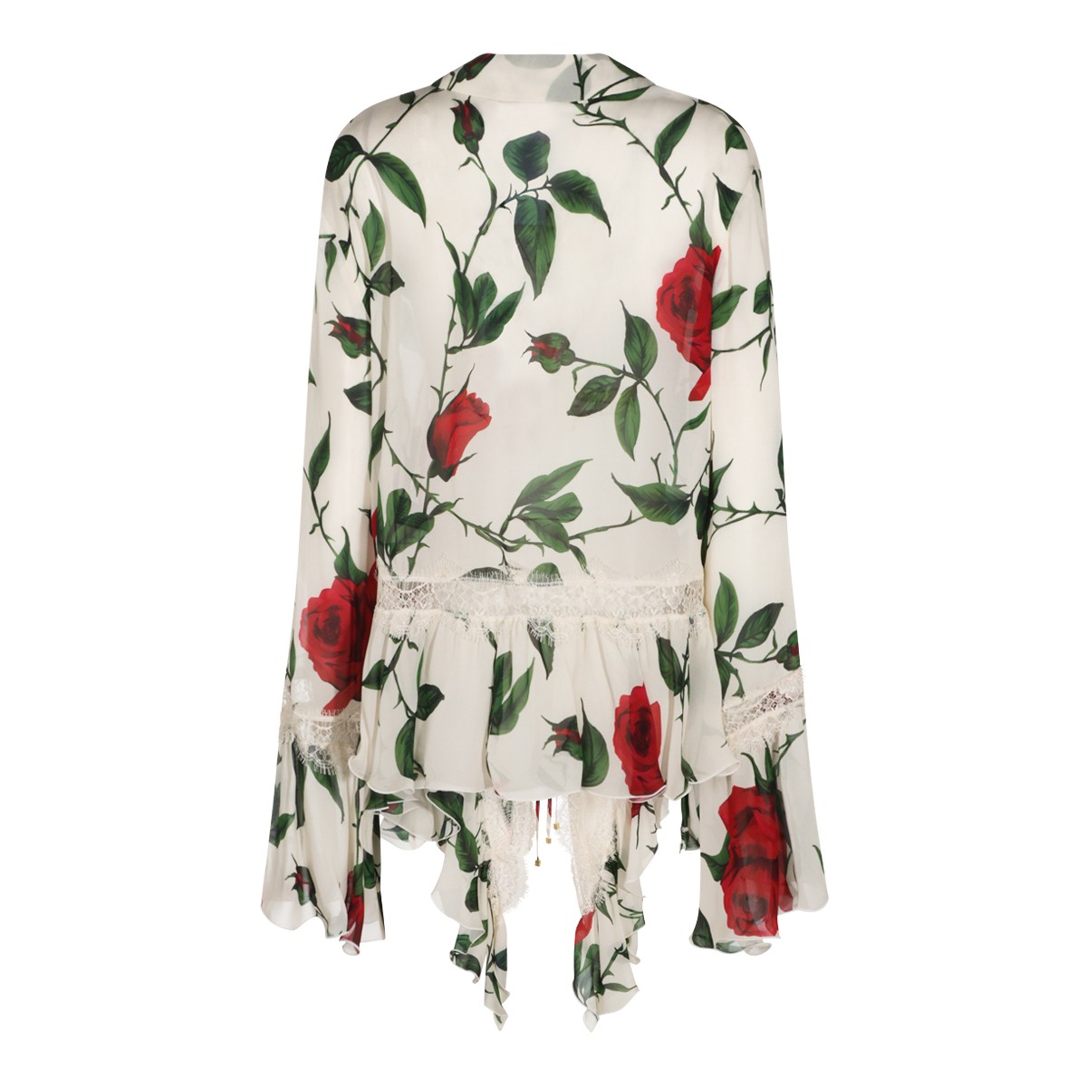 AMBER LIGHT AND LIPSTICK VISCOSE SHIRT