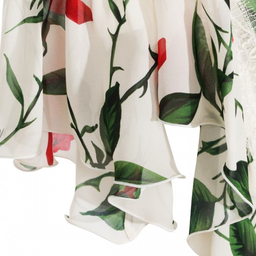 AMBER LIGHT AND LIPSTICK VISCOSE SHIRT