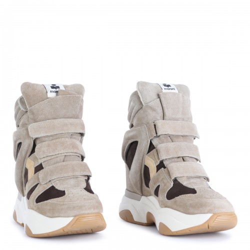 SAND AND BROWN LEATHER... 2