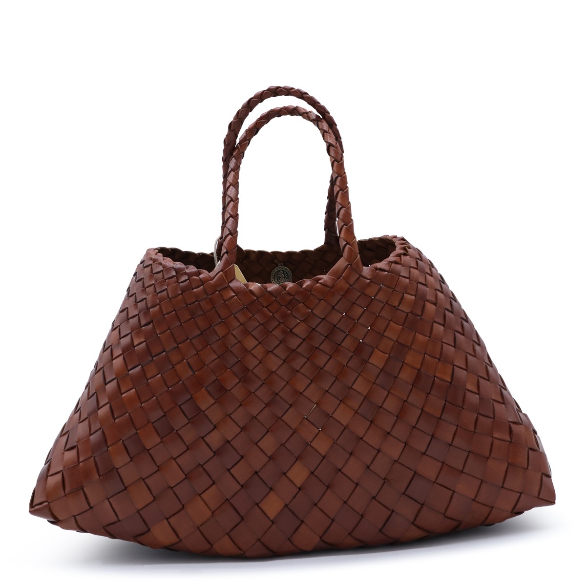 TAN LEATHER SANTA CROCE SMALL...