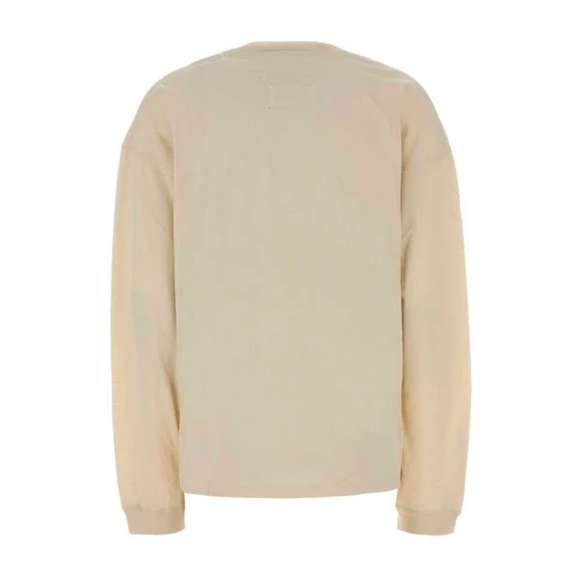 CREAM COTTON T-SHIRT