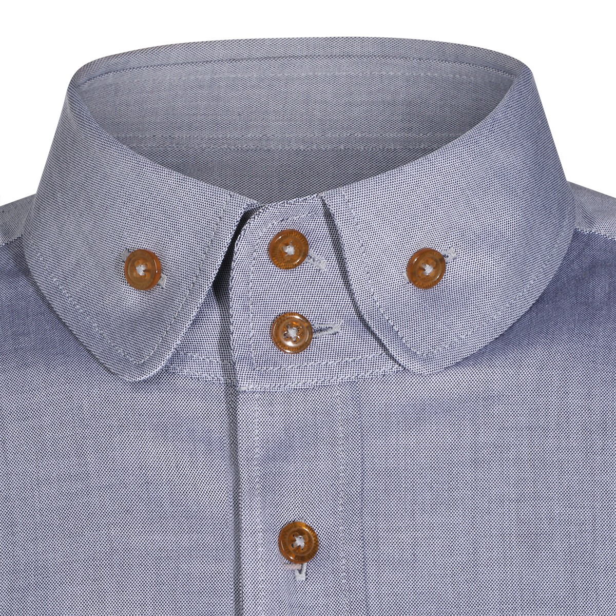 EVENING BLUE COTTON KRALL SHIRT