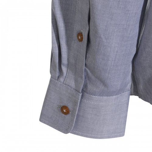 EVENING BLUE COTTON KRALL SHIRT