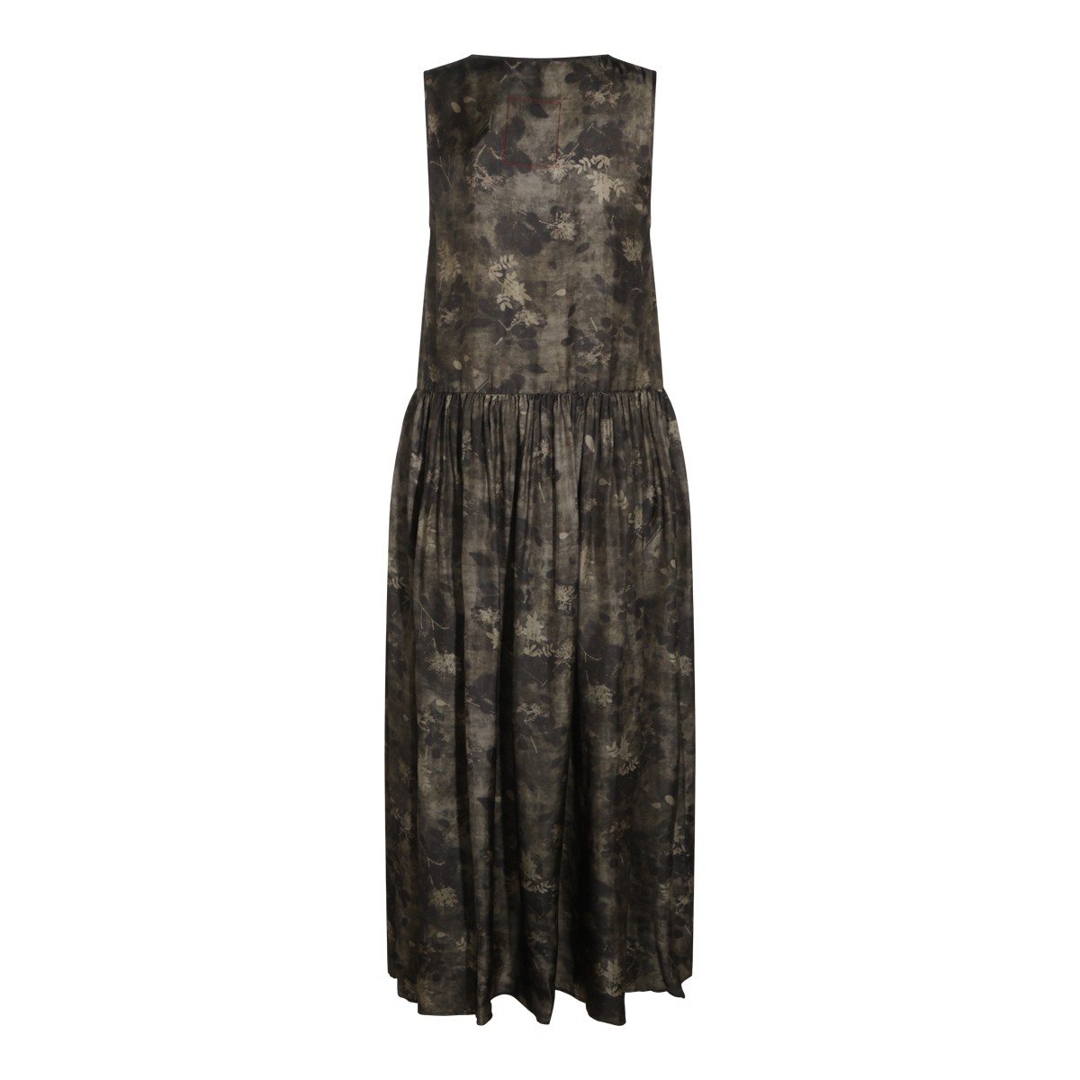 GREEN AND GREY ARDAL DRESS