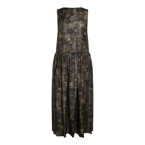 GREEN AND GREY ARDAL DRESS