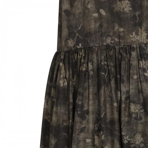 GREEN AND GREY ARDAL DRESS