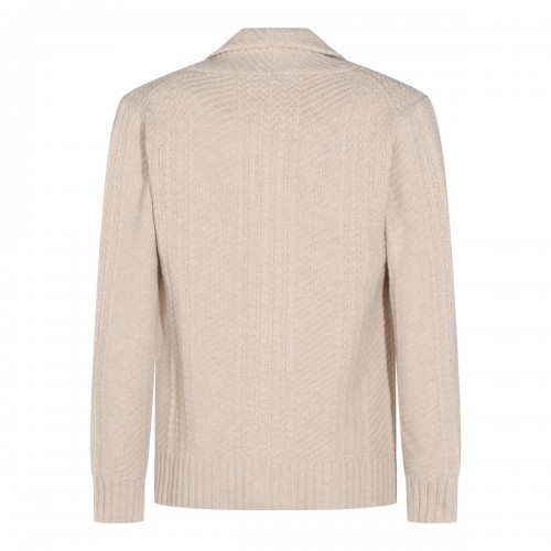 BEIGE VIRGIN WOOL AND... 2