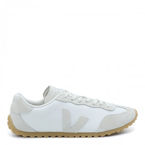 WHITE AND NATURAL GT SNEAKERS