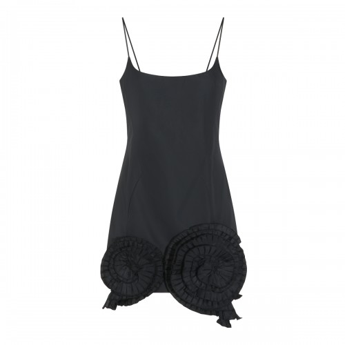 BLACK ROCHIE MINI DRESS