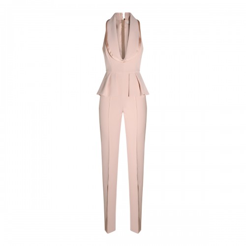 NUDE STRETCH JUMPSUIT