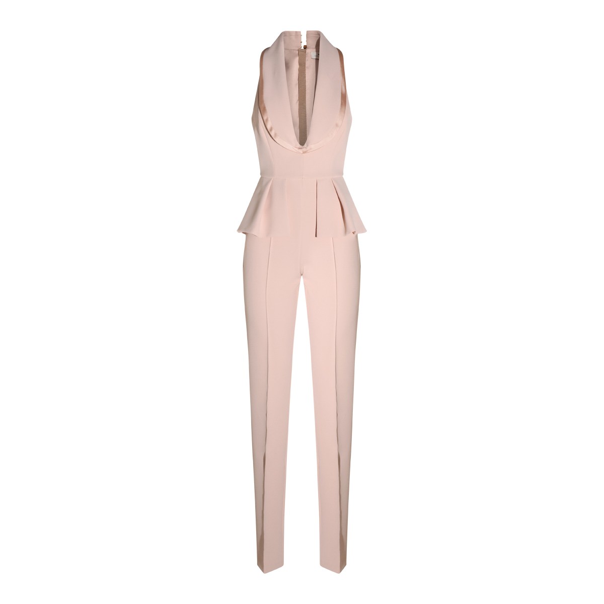 NUDE STRETCH JUMPSUIT