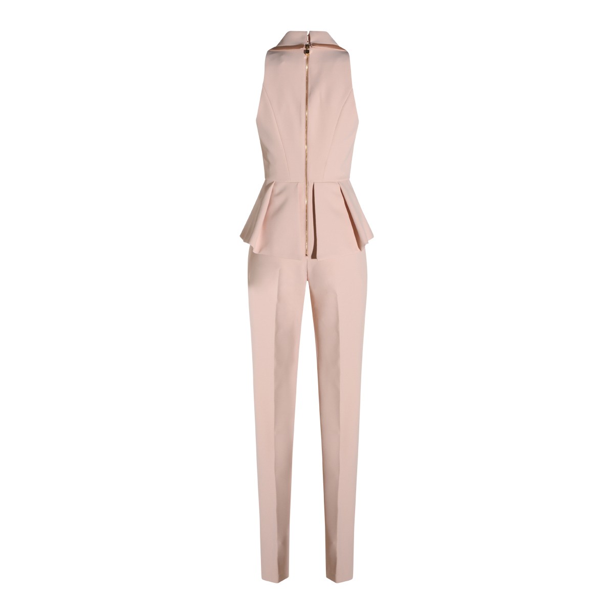 NUDE STRETCH JUMPSUIT