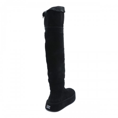 BLACK LEATHER CUISSARDS