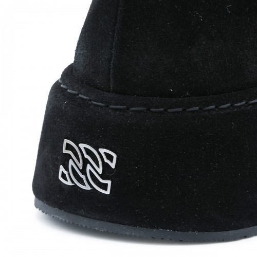 BLACK LEATHER CUISSARDS