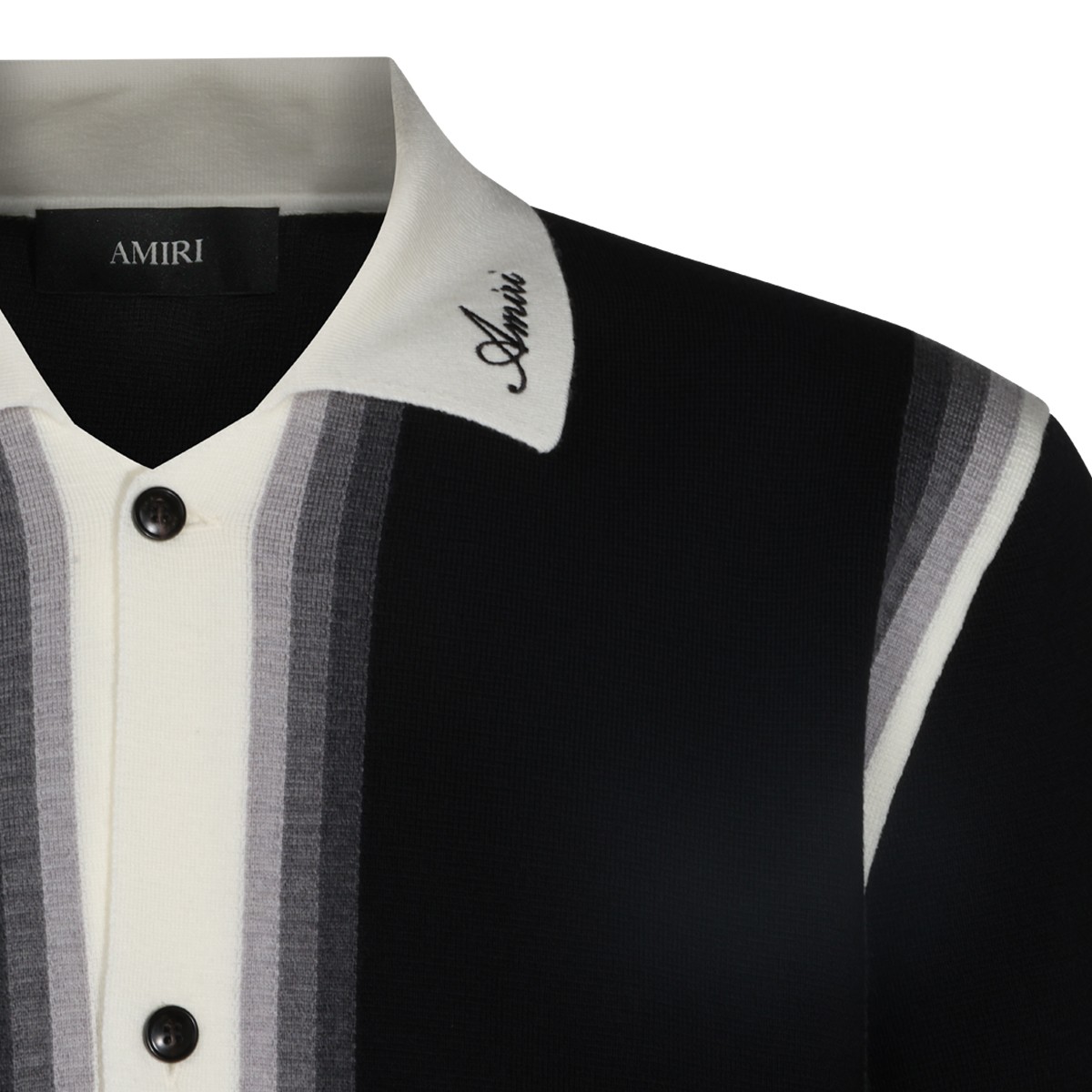 BLACK WOOL KNITWEAR