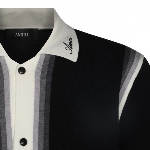 BLACK WOOL KNITWEAR