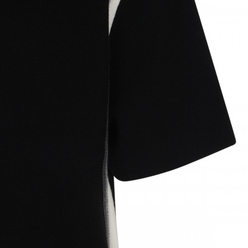 BLACK WOOL KNITWEAR