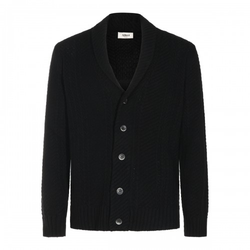 BLACK VIRGIN WOOL AND...