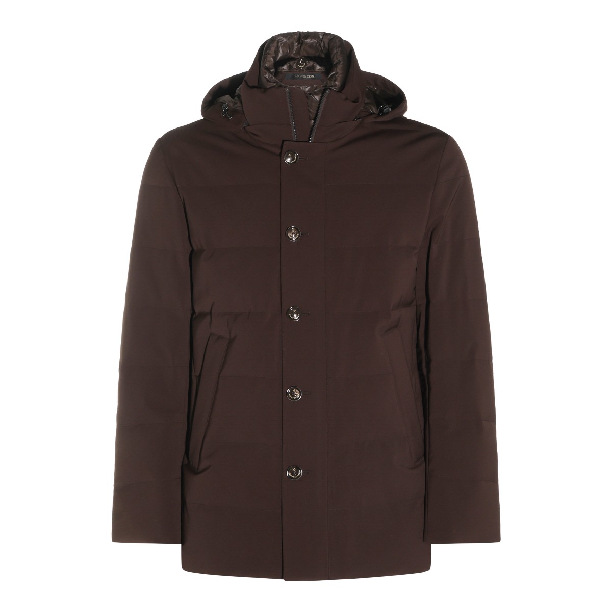 COFFEE PUFFER DOWN JACKET