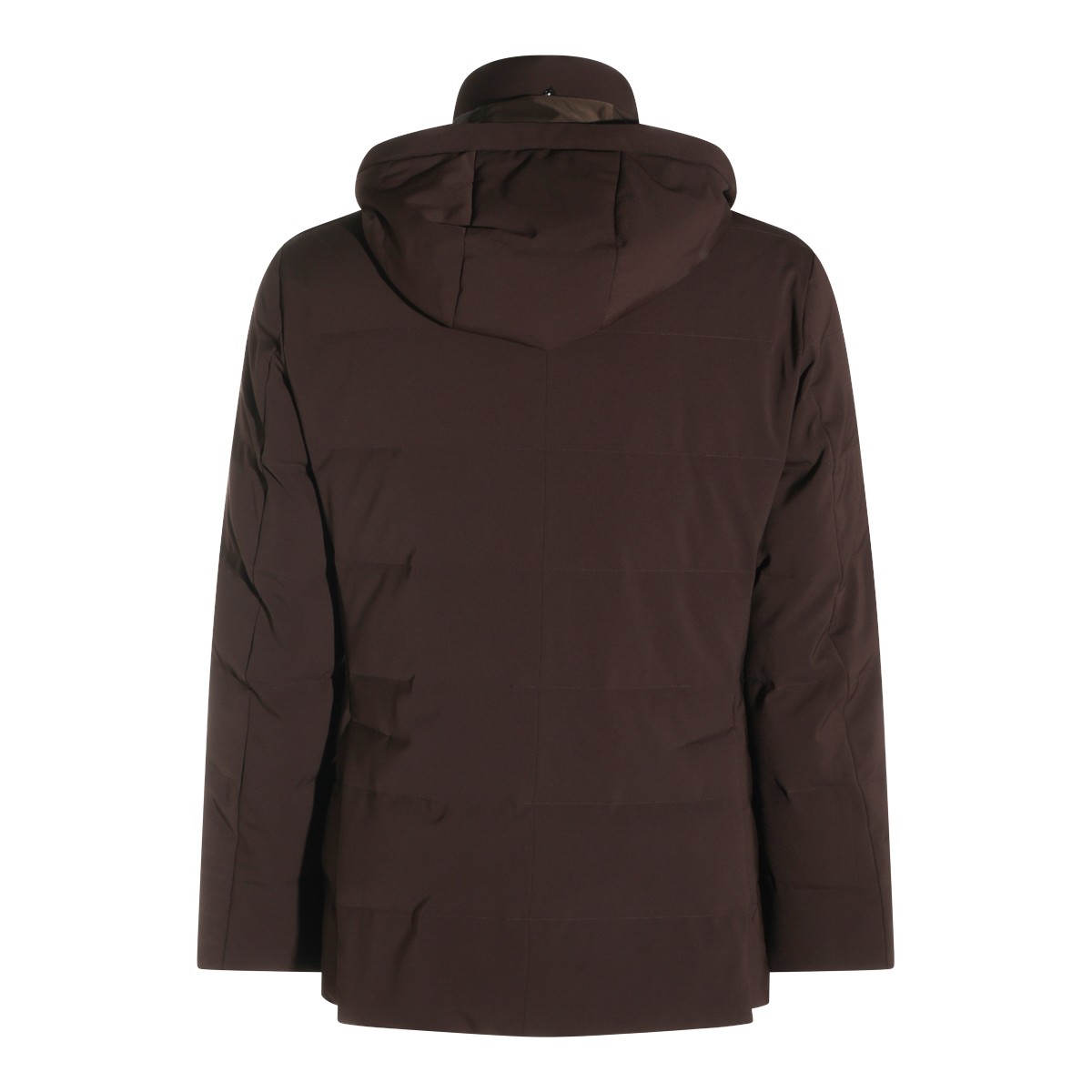 COFFEE PUFFER DOWN JACKET