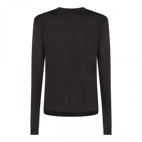 COLD BROWN COTTON T-SHIRT 2