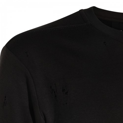 COLD BROWN COTTON T-SHIRT