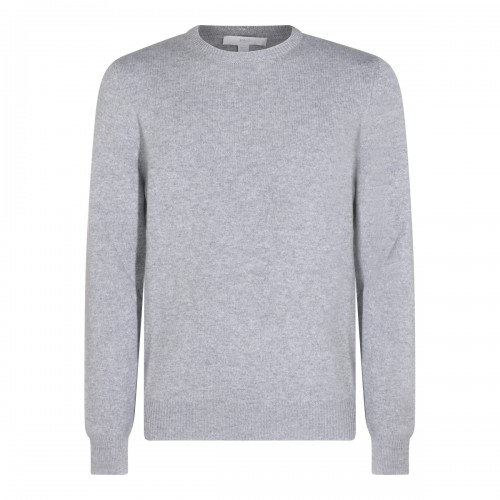 GREY CASHMERE KNITWEAR