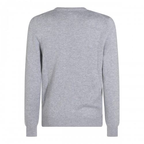 GREY CASHMERE KNITWEAR