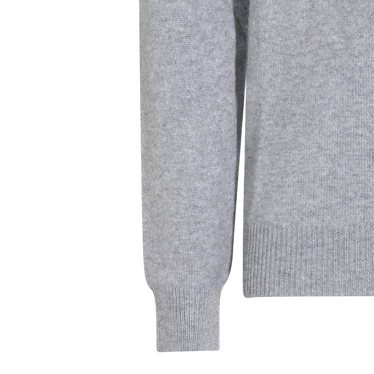 GREY CASHMERE KNITWEAR