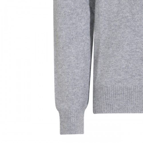 GREY CASHMERE KNITWEAR