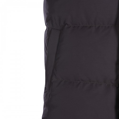 BORDEAUX WOOL VEST DOWN JACKET