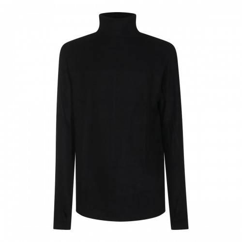 BLACK STRETCH T-SHIRT
