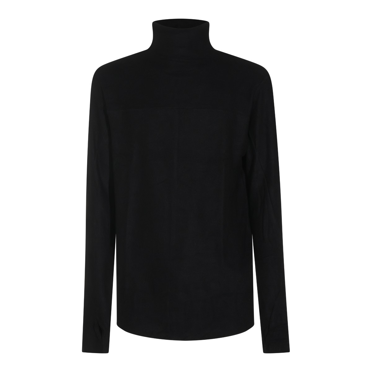 BLACK STRETCH T-SHIRT