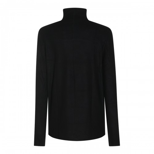 BLACK STRETCH T-SHIRT