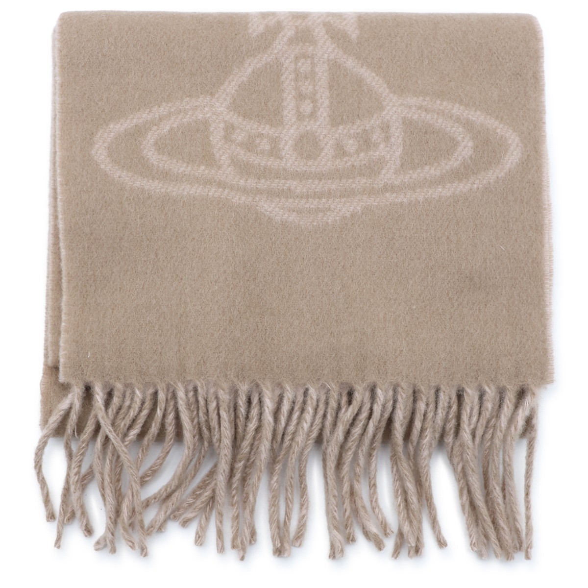 CAMEL WOOL SCARF