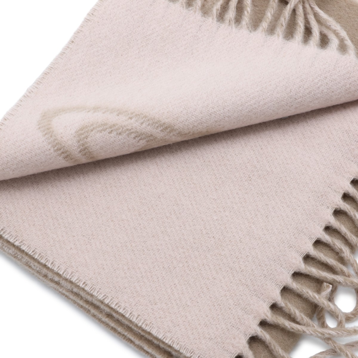 CAMEL WOOL SCARF