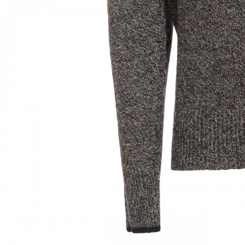 BROWN WOOL KNITWEAR