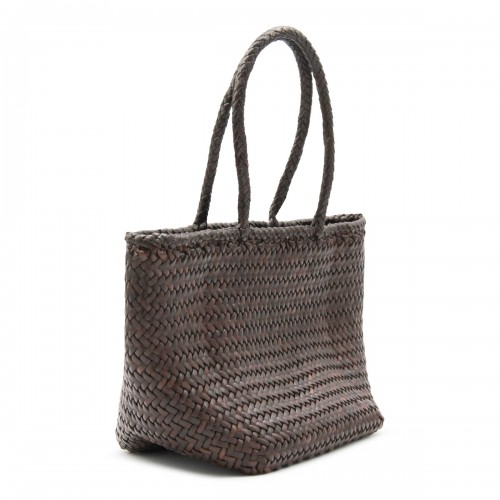 DARK BROWN LEATHER GRACE... 2