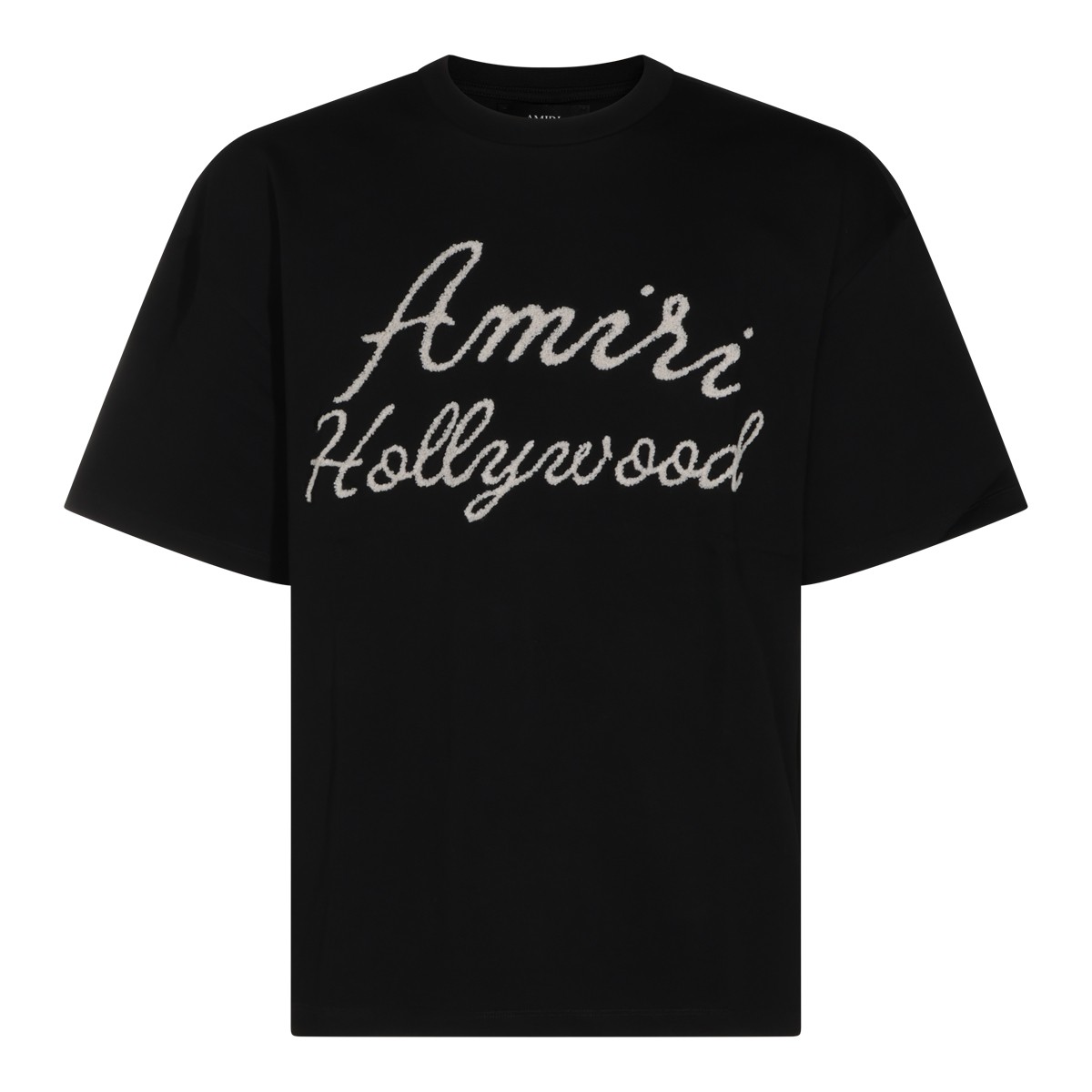 BLACK COTTON T-SHIRT