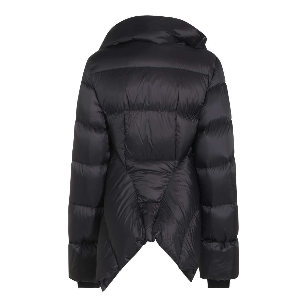 BLACK PUFFER NASKA DUVET DOWN JACKET