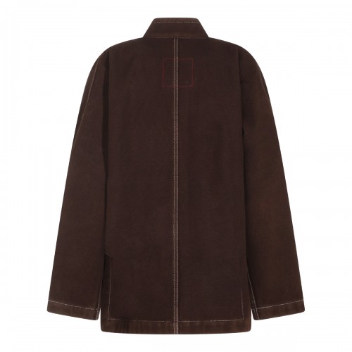 BROWN WOOL BLEND KIPPY... 2