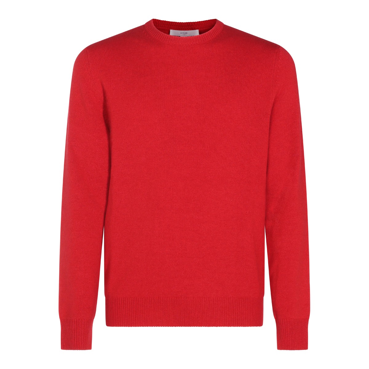 RED CASHMERE KNITWEAR