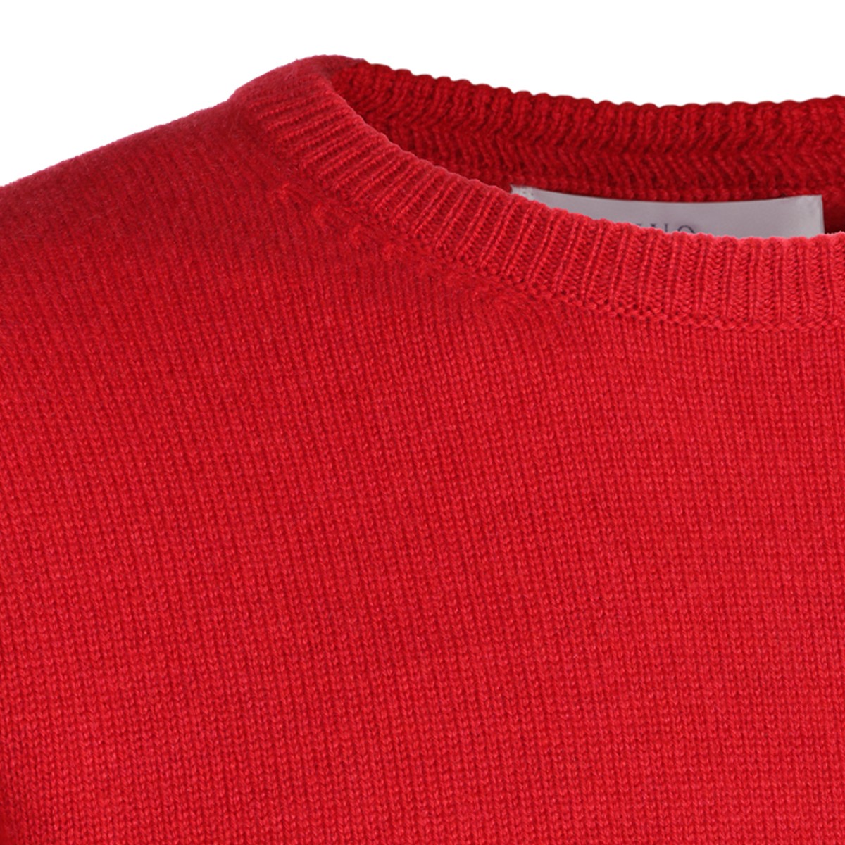 RED CASHMERE KNITWEAR