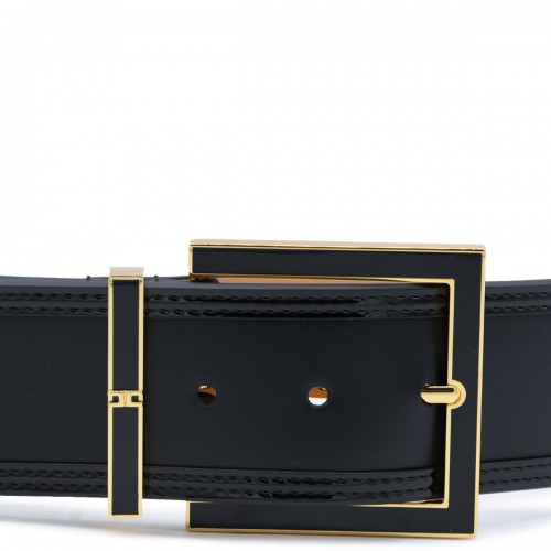 BLACK BRANDED BELT 2