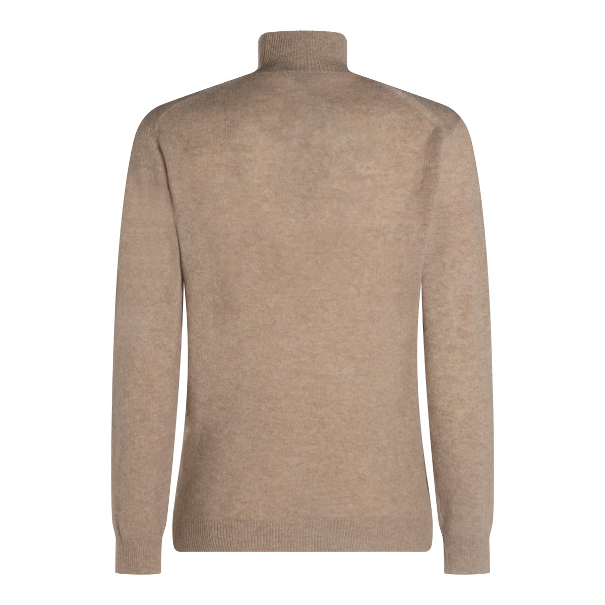 BEIGE WOOL KNITWEAR