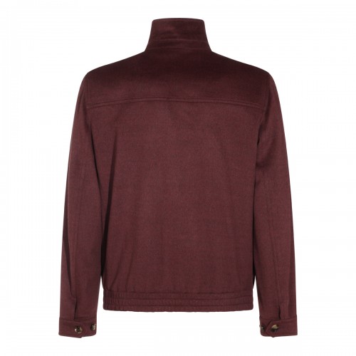 DARK RED VIRGIN WOOL CASUAL... 2
