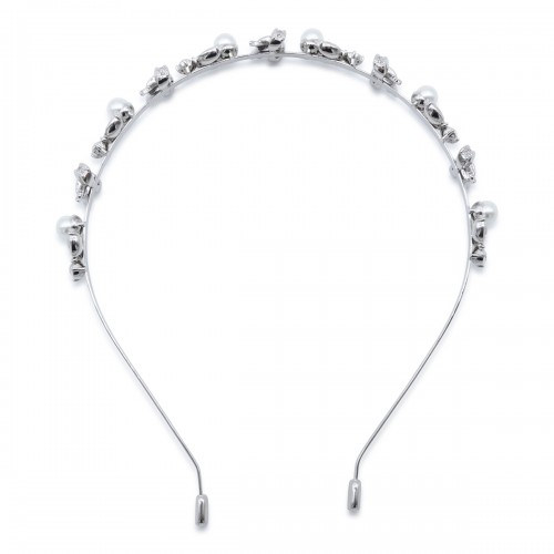 SILVER CRYSTAL HEADBAND