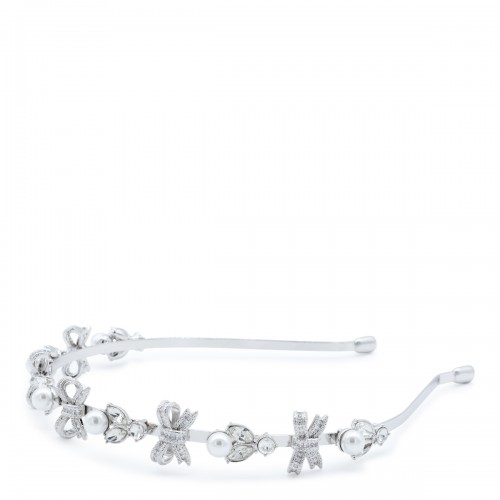 SILVER CRYSTAL HEADBAND